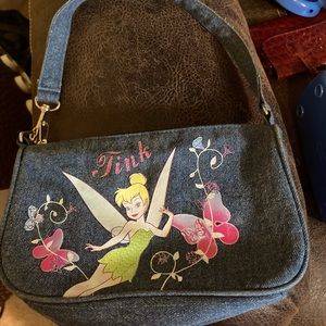 Denim Tinkerbell purse